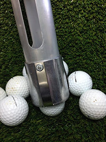 Real Feel Golf Mats Country Club Elite Commercial Shag Tubes - Set of 6 | Golf Ball Shagger/Retriever | Made in USA
