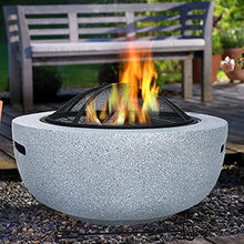 Outdoor Fire Pit Fire Pit Outdoor Barbecue Grill,3 in 3 Garden Fire Pit with BBQ Grill Shelf, Multifunctional Fire Pit for Heating/BBQ for Heating/BBQ Fire Bowls Grill Barbecue Rack