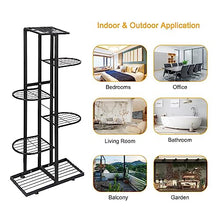 iumLeap Metal Plant Stands Flower Pot Holder Vertical Garden Planter Display Rack Shelf Multi Tiered Plant Stand Indoor