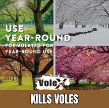 VoleX - Effective Against All Species of Voles. Safe for Use Around People, Pets, Livestock, and Wildlife (50 pounds)
