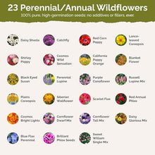 Eden Brothers Northeast Wildflower Mixed Seeds for Planting, 25 lb