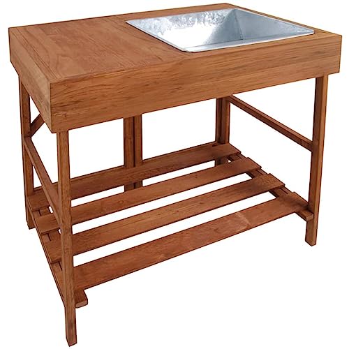 Esschert Design Hardwood Potting Table