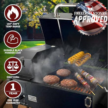 Freedom Portable Pellet Grill & Smoker, 242 Sq In, Dual Probes