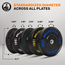 Bells of Steel Dead Bounce Conflict Bumper Plates - Commercial & Home Gym - Olympic Weight Set