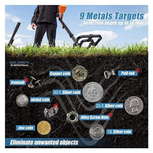 Gold Detector, Metal Detector for Adults, Foldable Waterproof Adjustable for Treasure Hunts