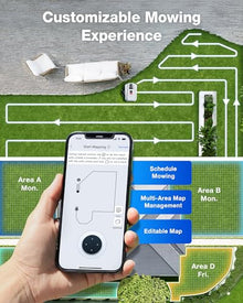 ECOVACS Goat A3000 LiDAR PRO Robotic Lawn Mower for Up to 3/4 Acre