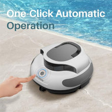 Pool Vacuum, Cordless Pool Cleaner with 5000mah Up to 120 Mins Run time Two Adjustable Path Planning Method Robotic Pool Vacuum Cleaner for Floor/Wall