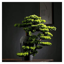 Fake Plants Artificial Bonsai Tree，23 Inches Faux Vase Bonsai Pine， Fake Tree Bonsai Plant for Decoration Desktop Display Bonsai Tree