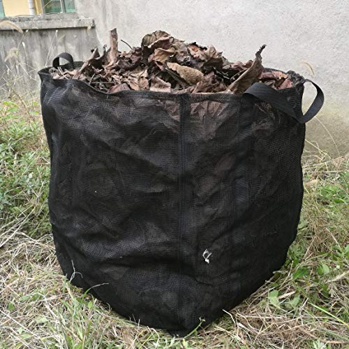XTARPS - 10 Cubic feet (75 Gallon) Capacity Mulch Bag, Leaf Bag, Garden Bag, Landscaping Bag