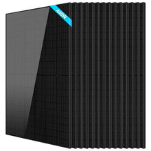 SUNGOLDPOWER N-Type 440W Solar Panel 14PCS,16BB Monocrystalline Grade A Cell,Black,IP68,for 12V/24V/48Vdc Energy Storage in Home,RV,Farms,on/Off-Grid System UL61730 CEC Listed(6160W)