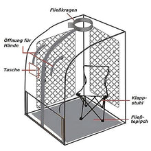 CHANGLKJ Personal Sauna Tent, Portable Steam Sauna with Remote Control, Chair and 2L Steam Machine, 9-Level Temperature and Timer, Foldable, for Weight Loss, Detox Relaxation, Reduce Fatigue