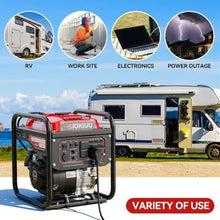 4000W Portable Inverter Generator,208CC EPA,CO&Ultra Quiet,Ideal for Camping, RV, Tailgating, Outdoor Activities, Home Backup Power