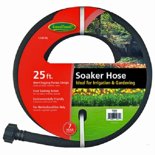 25' Foot Weeper Soaker Porous Rubber Garden Hose - Pack of (20)
