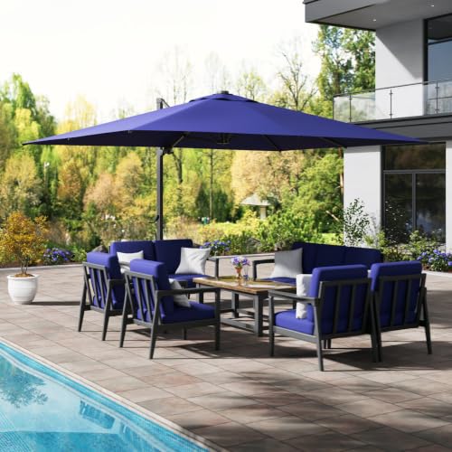 OROTLECT 156'' x 120'' Rectangular Cantilever Umbrella
