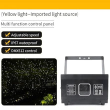 Dynamic Firefly Light Projector, Firefly Garden Lights Star Projector Christmas Lights, Adjustable Speed & Angle, 10-20m Projection and Up To 300㎡ Coverage, for Holiday, Party, Wedding, Garden House