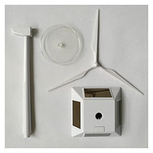 J3DFGFLR Mini Solar Driving Wind Turbine Model Mini Solar Toy Mini Wind Turbine Generator Model Solar Powered Windmill Outdoor Power Tools
