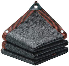 5JJJLOOOPP Agricultural Shading Sunshade Shade Cloth 90% Strong Light Protection Sunshade Sail Windproof Sunshade Net Agricultural (Black 7x8m)