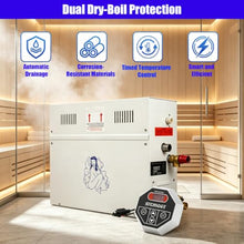 Pvxa 3KW/4KW/6KW/7KW/8KW/9KW/15KW 220V-240V Steam Showers Sauna Steam Generator, Stainless Steel Steam Shower Generator, for Home Spa Bathroom 220V-21KW