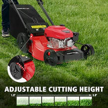 PowerSmart 21" Self-Propelled Gas Lawn Mower | 170cc OHV Engine | Rear-Wheel Drive for Slopes | 3-in-1 Bag, Mulch & Discharge | 6 Cutting Heights | Durable Steel Deck| Rear-Wheel Drive | Medium Yard