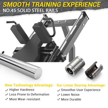 GarveeLife Leg Press Hack Squat Machine Combo Black