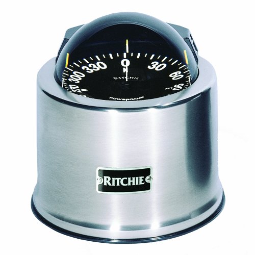 Ritchie Binnacle Compass 5" Dial Stainless Silver