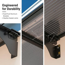 Exterior Window and Door Awnings - Outdoor Window Canopy & Door Canopy for Rain, Snow, Sun Shelter - Front Porch & Patio Cover