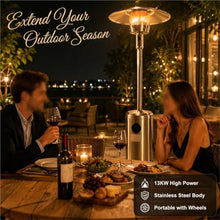 Stainless Steel Propane Patio Heater, 13000W Mushroom Heater