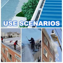 Pimluity Outdoor Electric Snow Melting Mats for Roof and Gutters, 140℉ Roof Snow De-Icing Kit, Roof Heat Tape for Ice Dam and Pipe (4.72 X 118 in 2PCS)