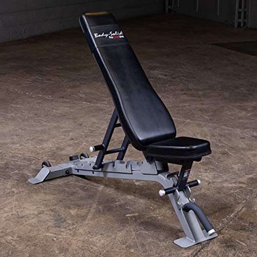 Body-Solid Pro Clubline Adjustable Bench Silver