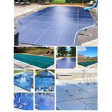 Winter Pool Cover for Inground Pools, Mesh Cover with Brass Anchors, 1pcs(Dia 40ft)