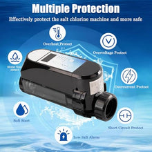 Smart Pool Electrolytic Salt Chlorine Machine, Built-in Wi-Fi, Salt Water Pool Chlorine Generator,for Above Ground Pool (8g/h)