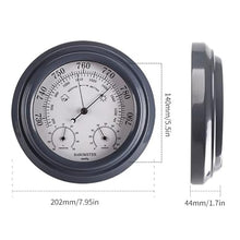 VCDUXMQLK 3 in 1 Thermometer Hygrometer Barometer Wall Hanging Weather Station Digital Indoor Outdoor Atmospheric Pressure Meter