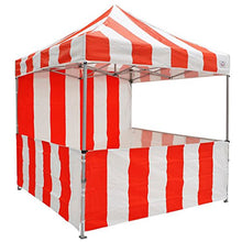 Impact Canopy 10x10 Ez Pop Up Canopy Tent Carnival Canopy Popcorn Cotton Candy Vending Tent (Red)