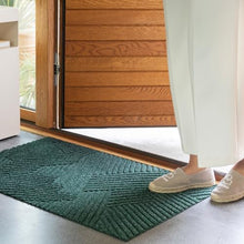 HEYMAT Strå Premium Scandinavian Indoor & Outdoor Doormat – Designer Entry Mat with Superior Dirt & Moisture Control – Non-Slip – Green, 2' x 3'