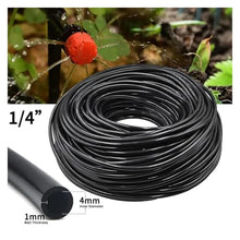 Garden Supplies 5M-30M Garden Irrigation Outdoor Misting Cooling System Watering 1/4'' Brass Atomizer Nozzles 4/7mm Hose Patio Nozzle(KIT003-50M-B)
