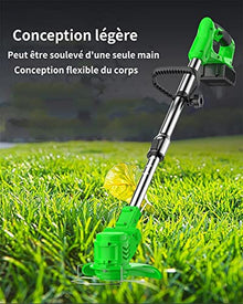 Lawn Mower Electric Lawn Mower 24 V Corded Brush Cutter to Remove Weeds from Trees and Flower beds Grass Cutting Machine for Agricultural Land Lawn ed