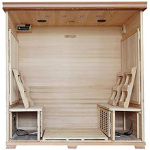 Blue Wave Heatwave 6-Person Cedar Sauna with Carbon Heaters