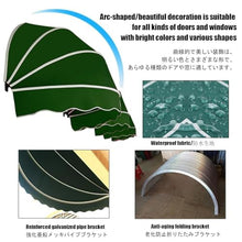 GFJYKDL Waterproof Protection Folding Umbrella Easy to Install for Patio & Garden Customizable Sunshade,D-Diameter:85cm/33.46in