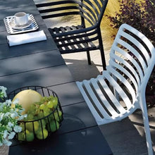 JOSOGO Aluminum Alloy Outdoor Tables and Chairs - Villa Courtyard Garden Patio Square Table for The Room(G)