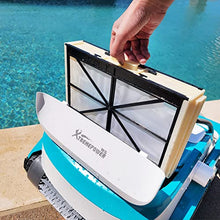 XtremepowerUS Automatic Robotic Pool Cleaner with Extra-Large Filter Basket, White