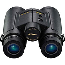Kellards Nikon 10x42 LaserForce Rangefinder Binocular Bundle with Tether & Harness Black