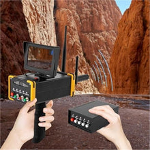 Professional Underground Scanner,Underground Metal Detector,16 M Deep Long Range,100 M Range for Gold,Silver,Copper,Precious Stones (Red)