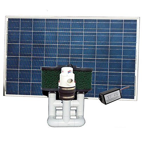 Natural Current Water Products Savior Bottom Feeder Pond Pump and Filter System, 40000-Gallon
