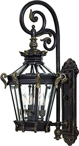Minka Lavery Outdoor Wall Light Stratford Hall Lantern 160W Heritage 22