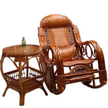 Outdoor Sliding Rocking Chair, Rocking Chair with Adjustable Footrest and Spacious Design for Ultimate Comfort in Backyard and Patio(Yellow,118 * 100 * 64cm)