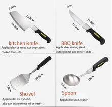 KANDUO Grill Set Heavy Duty BBQ Accessories, BBQ Tool Set Grill Accessories with Carrying Case, Stainless Steel Grill Tools Set for Outdoor Camping Barbecue - Perfect Grill Gifts for Men