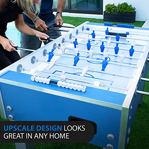 Garlando G-500 Foosball/Soccer Game Table Blue