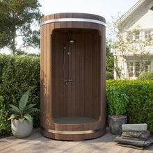 SaunaLife Backyard Barrel Shower Kit Model R3 Golden Color
