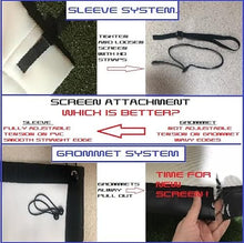 SPECTRUM GOLF SIMULATORS Golf Impact Screen Hanging Poly Spacer White