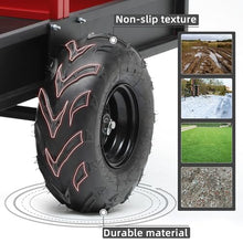 YITAMOTOR 1600 lbs ATV Dump Trailer, Tow Behind Dump Cart 22 Cubic Feet